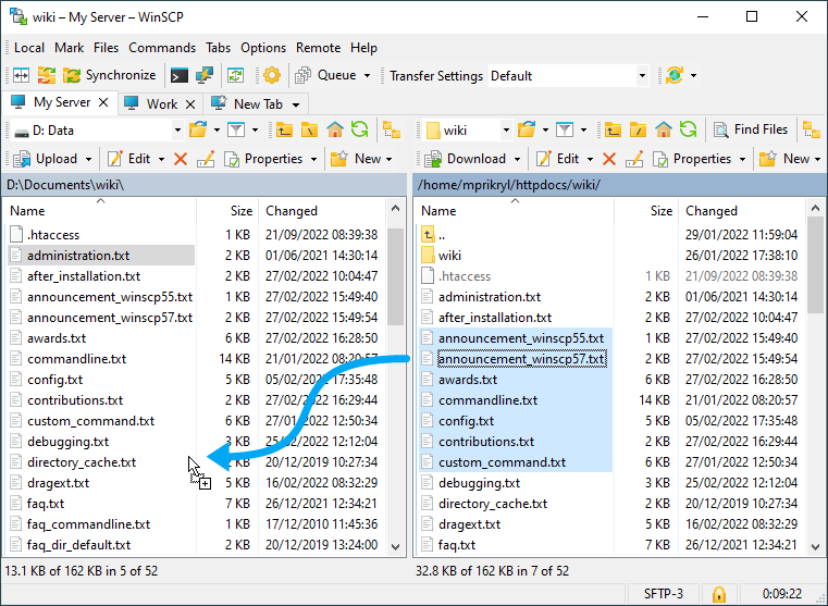 winscp ftp client 